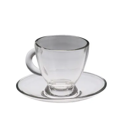 RAYAN Šoljice za kafu set 6/1 12cm staklo RYG3072