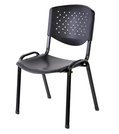 MASTER Stolica fiksna 54x57x81cm 3.5kg ZG22-026 crna