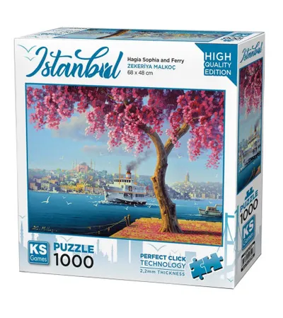 KS GAMES Igračka puzzle AJA SOFIJA I TRAJEKT 1000 dijelova 20744