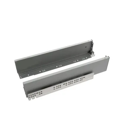 TOPCENT Ladica 500x94mm slim box 4D tamno siva SL.7627