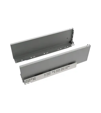 TOPCENT Ladica 500x132mm slim box 4D tamno siva SL.7727