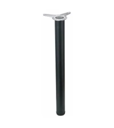 TOPCENT Noga za namještaj 820mm 4/1 crna FE.8030