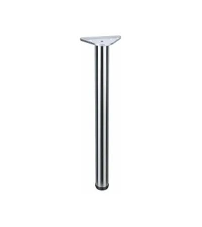 TOPCENT Noga za namještaj 710mm 4/1 brušeni nikl FE.8080