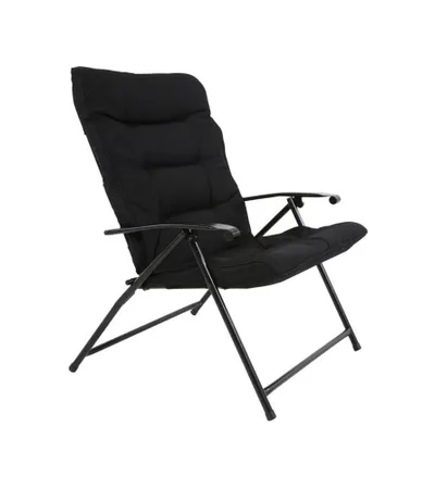 MASTER Stolica kamping 88x65x42cm crna 250034