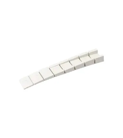 TOPCENT Kajla za namještaj 100x20mm bijela 10/1 GL.4610