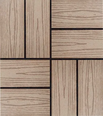 MASTER Podna kocka DECKING 30x30x2cm JE-D1-A2 TEAK