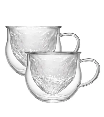 ARAMORO Šolje za čaj 2/1 230ml duplo staklo G-MC180523HA-T2