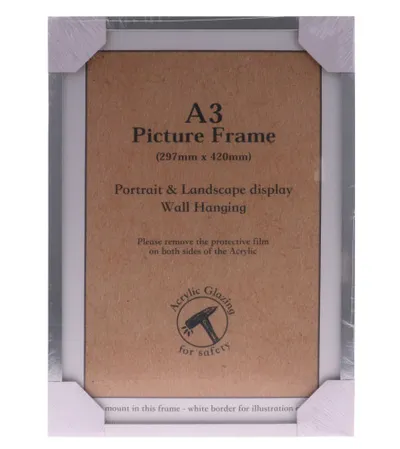 MASTER Ram za sliku A3 MDF M0578-3 silver
