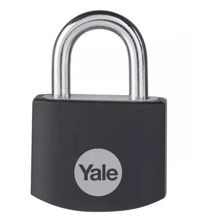YALE Katanac aluminijski 32mm YE3B/32/116/1/BK crni