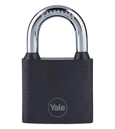 YALE Katanac čelični 38mm Y111B/38/121/1 crni