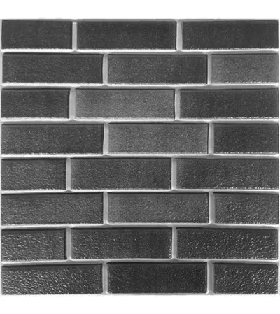 MASTER Naljepnica za zid PVC 30x30cm cigla siva JM-WP512 251899