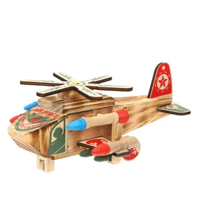 MASTER Igračka helikopter drveni 251215