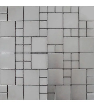 MASTER Naljepnica za zid PVC 30x30cm srebreni MX-02 251893