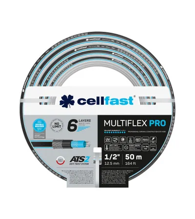 CELLFAST Crijevo za vodu MULTIFLEX PRO ATS2 1/2" 50m 13-802