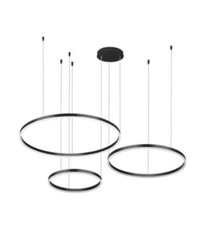 MASTER Luster LED 70W 3000-6000K s daljinskim crni 2023193-3BK