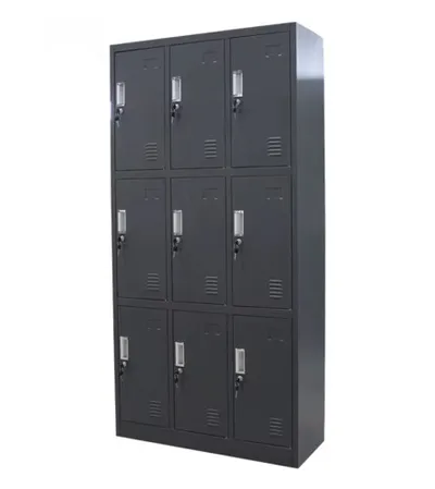 MASTER Ormar metalni 9 vrata 1800x900x39cm sivi HDG-09-RAL7016