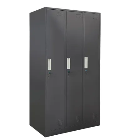 MASTER Ormar metalni 3 vrata 1800x900x450cm sivi HDG-S-03-RAL7016