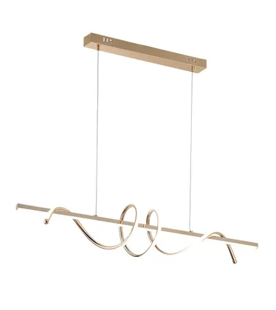 MASTER Luster LED 70Wx2 H98cm 3boje GS-624368 FGD zlatni
