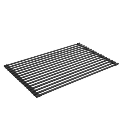 ANSAN Ocjeđivač za posuđe aluminijski roll-up crni M-E63-06