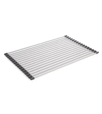 ANSAN Ocjeđivač za posuđe aluminijski roll-up krom M-E63-07