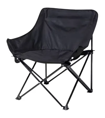 MASTER Stolica za kampovanje 32x68x40x40cm 250074 crna