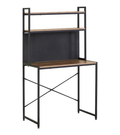 MASTER Radni stol s policom 84x50x148.5cm XXZ8450148TG tamni hrast