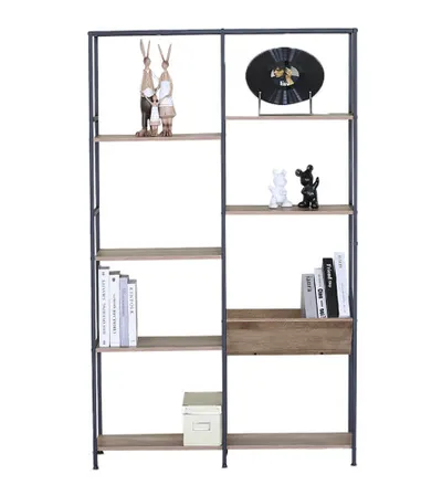 MASTER Polica 5 nivoa 100x27.1x150cm SJ10027150TL tamni hrast