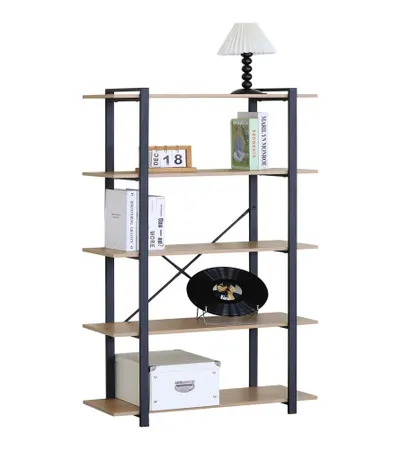 MASTER Polica 5 nivoa 80x34x150cm CWJ8034150L tamni hrast