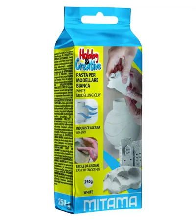 MITAMA Plastelin 250g 63857 bijeli