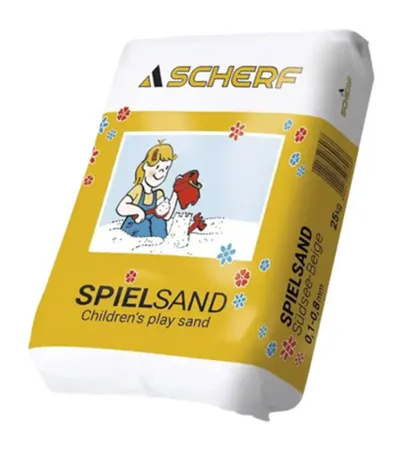 SCHERF Pijesak za igru 0,1-0,8mm 25kg