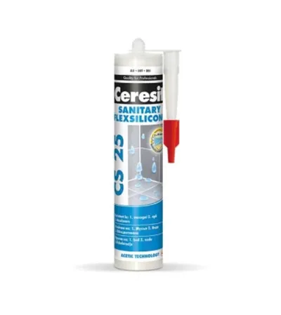HENKEL Silikon sanitarni CS25 280ml cement siva