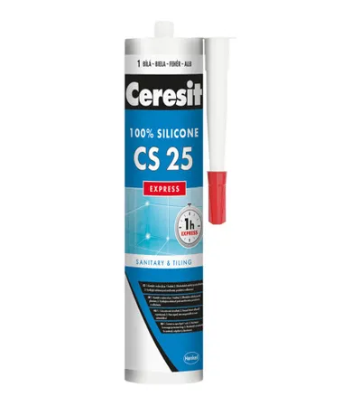 HENKEL Silikon sanitarni CS25 280ml Express Bijeli