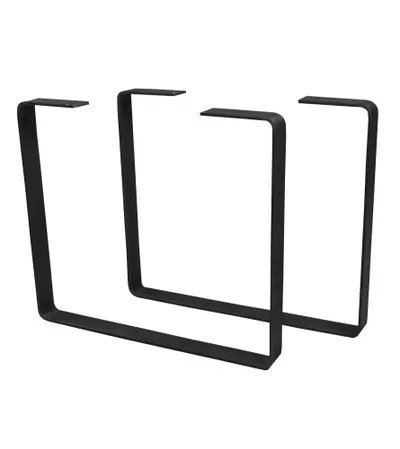 MASTER Noge za sto par 2/1 TF-010 crne