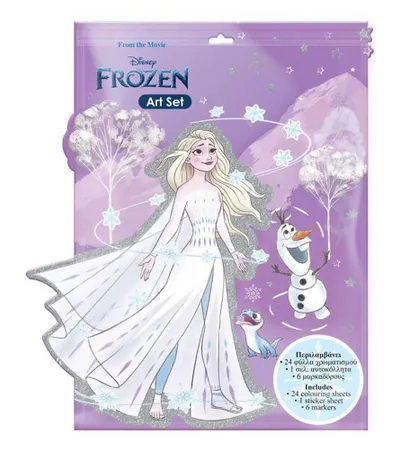 DISNEY Set za crtanje u folijskoj torbici FROZEN 000564597
