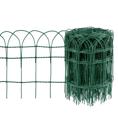 MASTER Ograda plastificirana 10x0,65m 3,1/2,4cm zelena