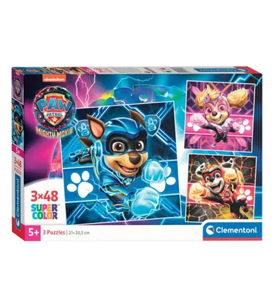 CLEMENTONI Igračka puzzle PAW PATROL 3x48 dijelova 415153