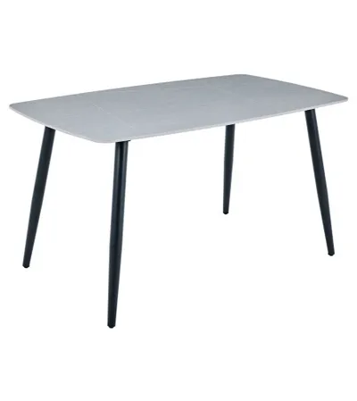 MASTER Sto trpezarijski keramički 140x80x76cm AMARNI GDT014B-3 sivi
