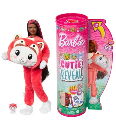 MATTEL Igračka lutka BARBIE CUTIE Reveal sa dodacima
