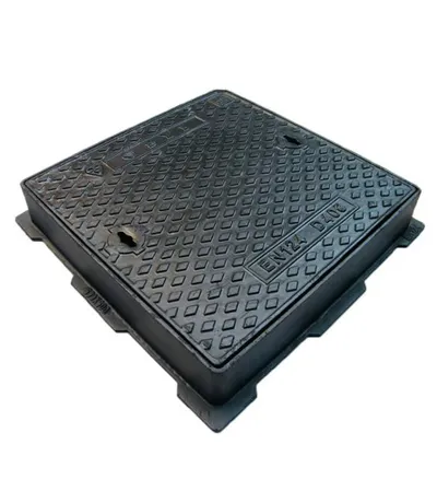 MASTER Poklopac za šaht kvadratni 590x590x75mm D400 MDS70 crni