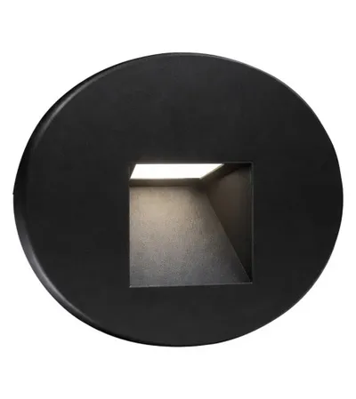 MASTER Lampa za stepenice 3W 4000K SGN-R80SQ crna