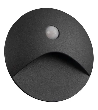 MASTER Lampa za stepenice sa senzorom 3W 4000K SDS-R80FA crna