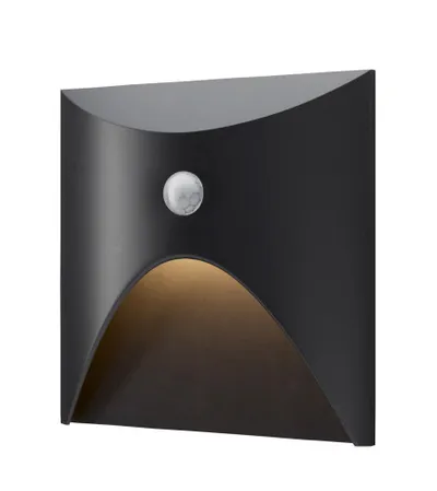 MASTER Lampa za stepenice sa senzorom 3W 4000K SDS-S80FA crna