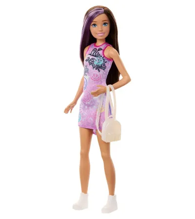 MATTEL Igračka lutka BARBIE babysitter sa ruksakom JBF41-9796