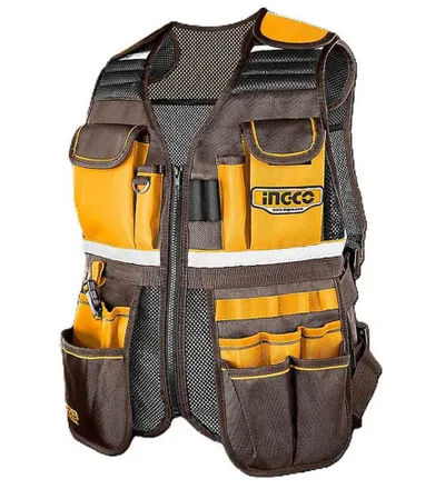 INGCO TOOLS Prsluk radni sa 17 džepova HTVT09028