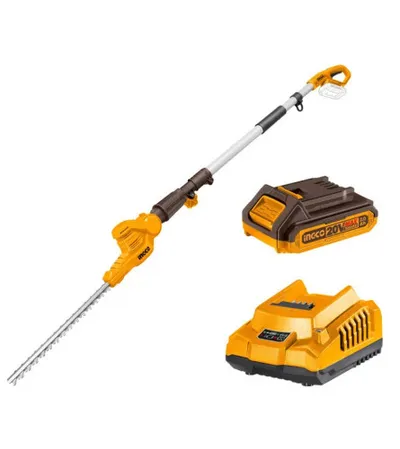 INGCO TOOLS Trimer za živu ogradu 20V 2.4m sa baterijom 2.0Ah CPHT2016012