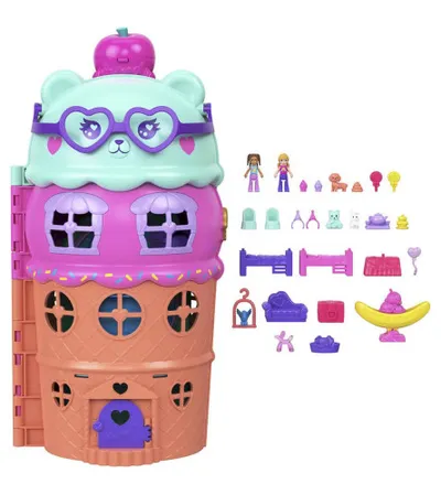 MATTEL Igračka Slastičarna set za igru s dodacima Polly Pocket JFT91