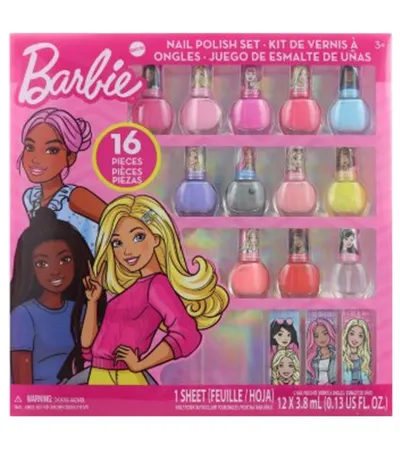 SPIN MASTER Igračka set lakova za nokte 16/1 BARBIE BB0465GG