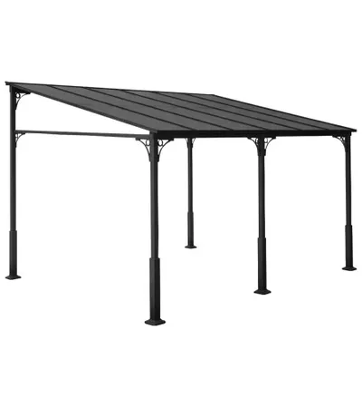 MASTER Pergola PC 4x3x2,64m sa kosim krovom GHGP-051 siva