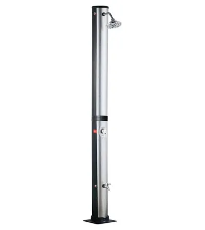 MASTER Tuš set solarni 60L 228x18cm CY-S8008S crno-sivi