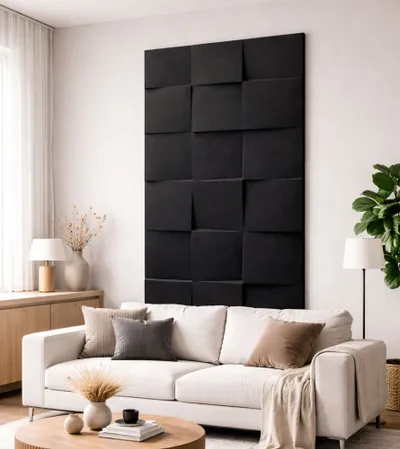 MASTER Panel zidni 1070x460x25mm PU-019 Stacked antracit